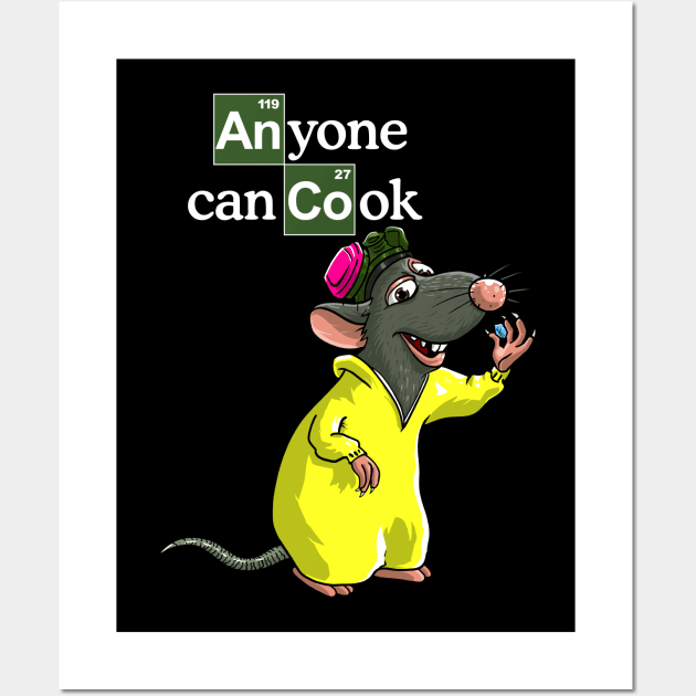 Breaking Rat Wall Art by Krobilad